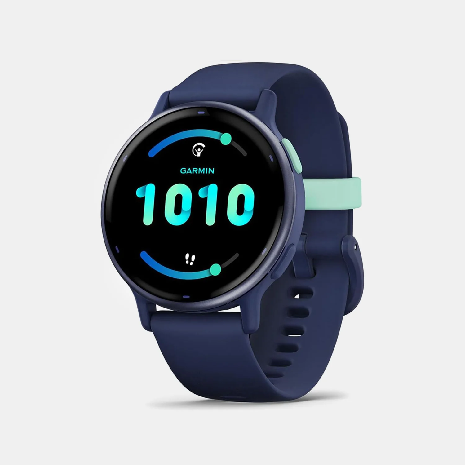 Vivo Active 5 Unisex Black Dial Digital Silicone Watch 010-02862-12