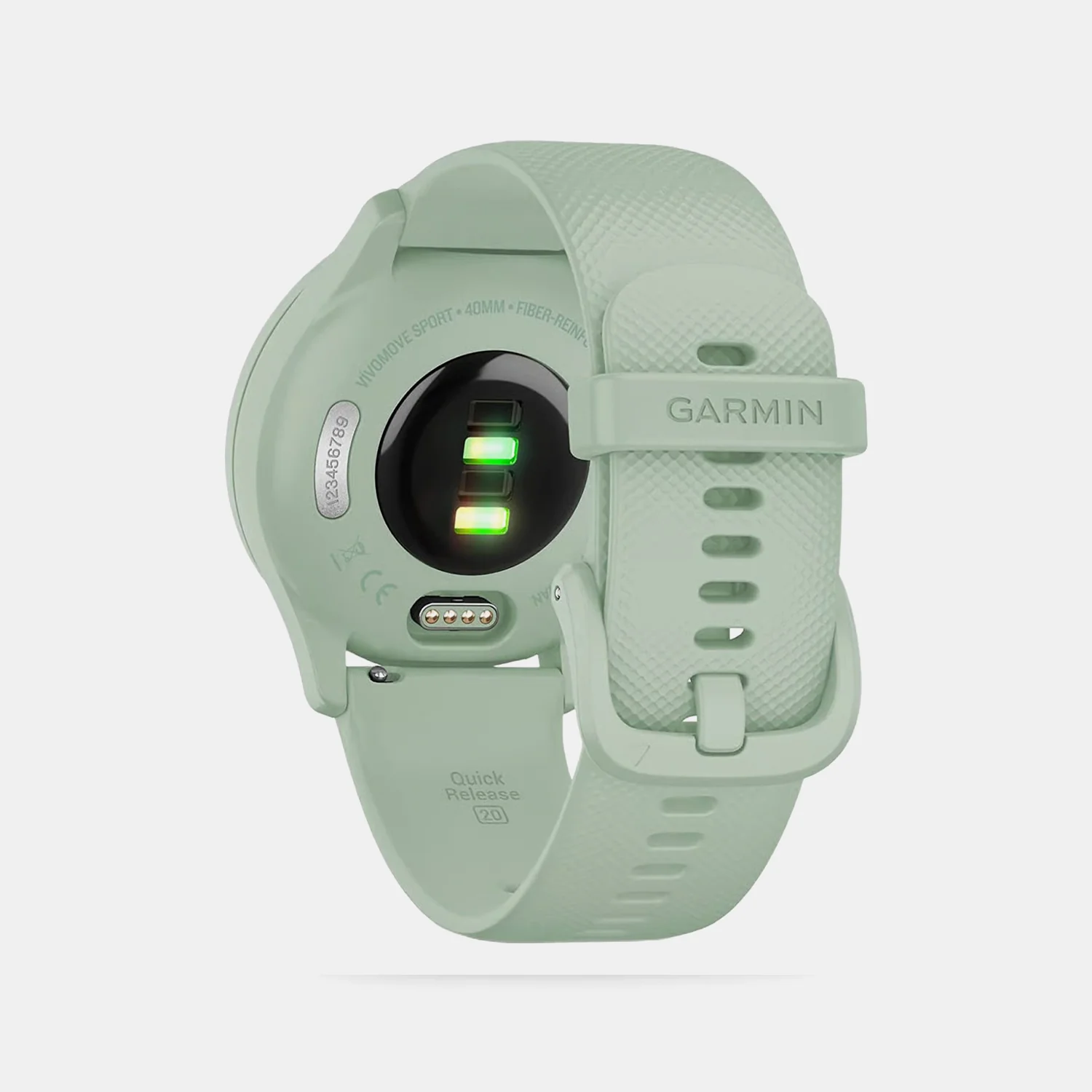 Vivo Move Sport Unisex Cool Mint Dial Automatic Silicone Watch 010-02566-53 - Image 4