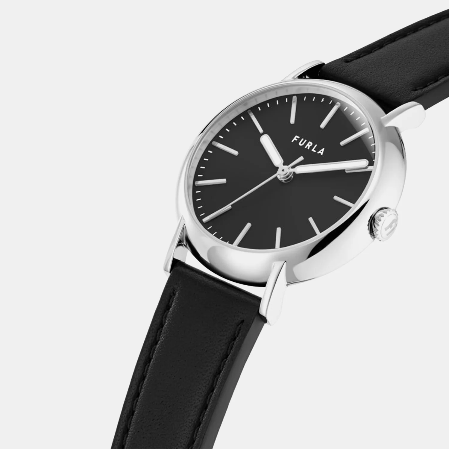 Women Quartz Black Dial Analog Leather Watch WW00023010L1 - Image 3