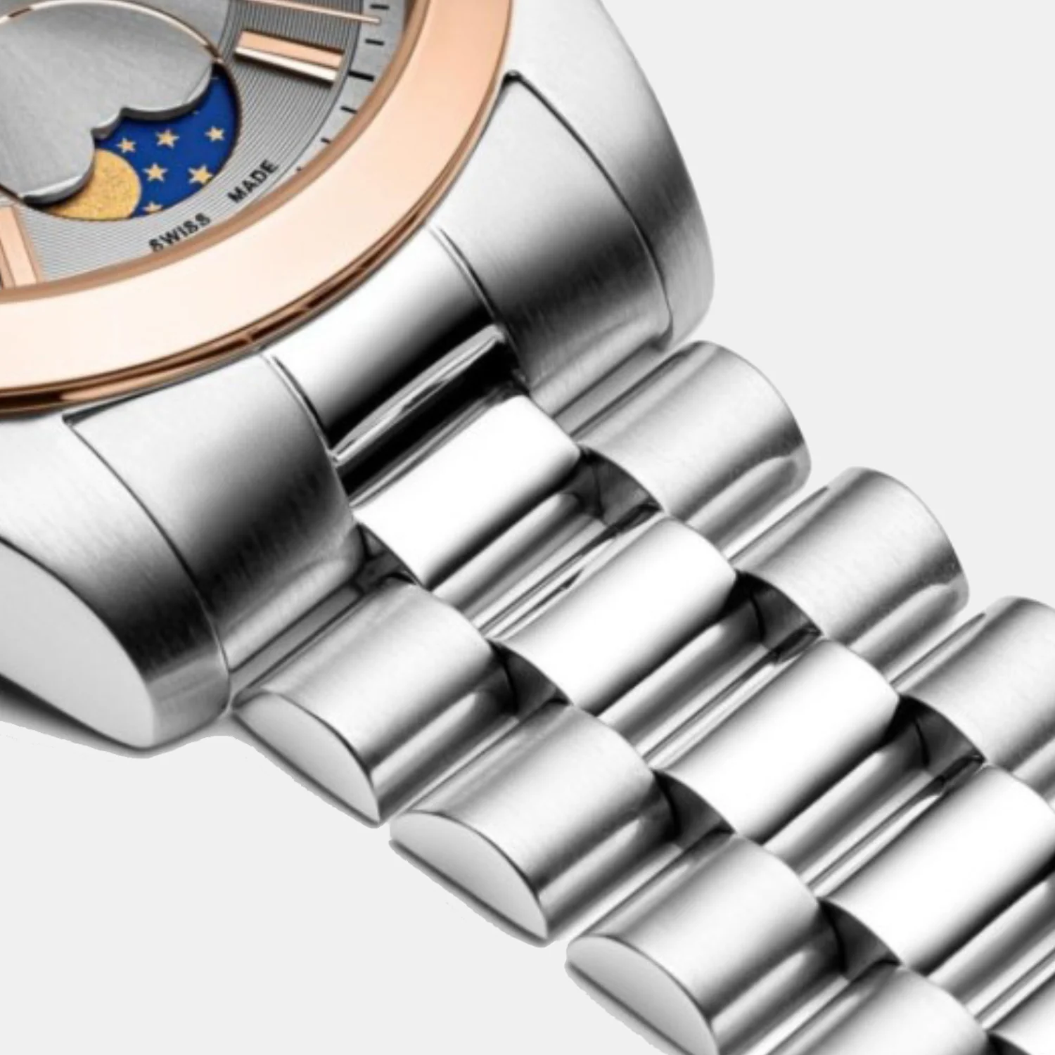 Women Quartz Silver Dial Multi-Function Stainless Steel Watch A3802.R117QF - Image 4