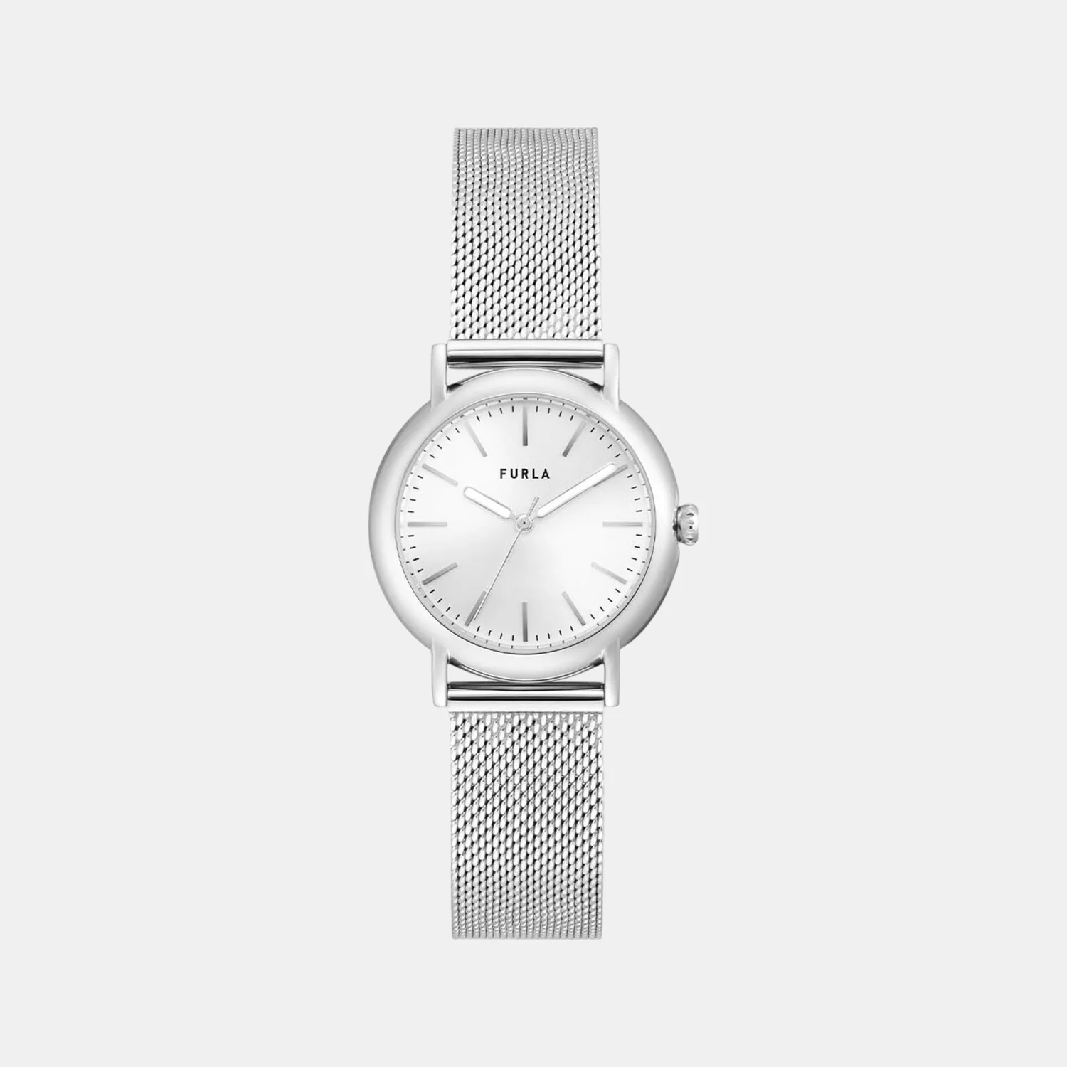 Women Quartz Silver Dial Analog Stainless Steel Watch WW00024004L1