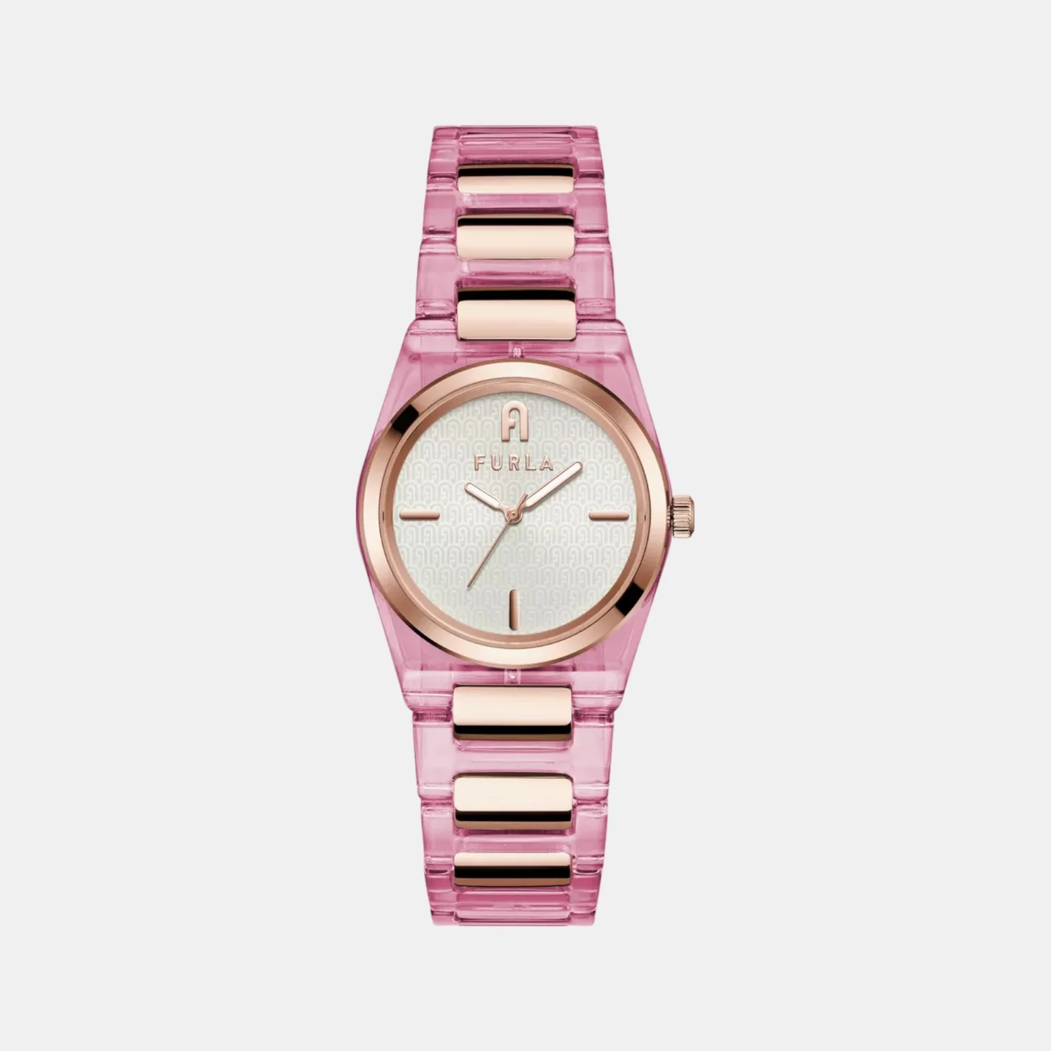 Women Quartz Silver Dial Analog Acetate Watch WW00028006L3 - Image 2